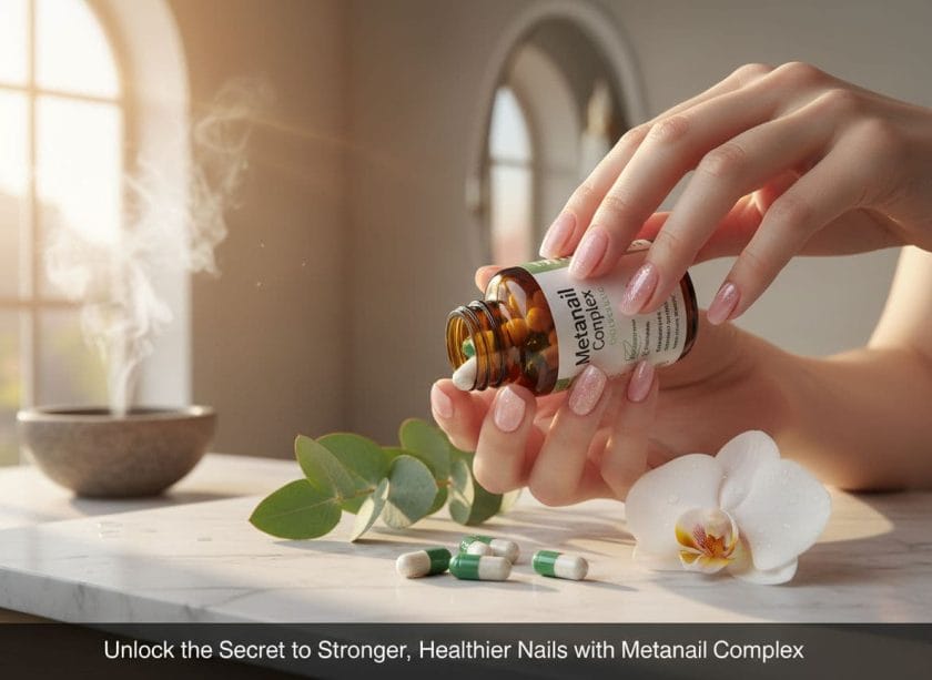 Strong healthy nails metanail complex
